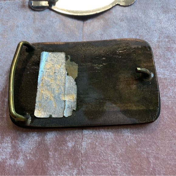 Lot of 3 Metal Vintage Belt Buckles - eagle, big rig, and Century 21 - Picture 8 of 8